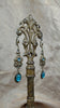 Video - Avalon Earrings in Aqua and Antiqued Brass by Rabbitwood & Reason.