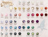 Pearl Bead Color Chart by Rabbitwood and Reason